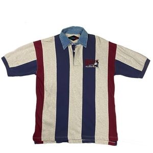 Vintage 90s Walt Disney University Alumni Disney Mickey Mouse Polo Shirt Sz Med